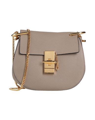 Chloé Woman Cross-body Bag Grey Size - Lambskin In Gray