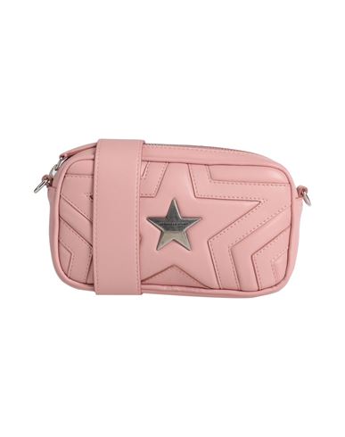 Woman Shoulder bag Light pink Size - Textile fibers