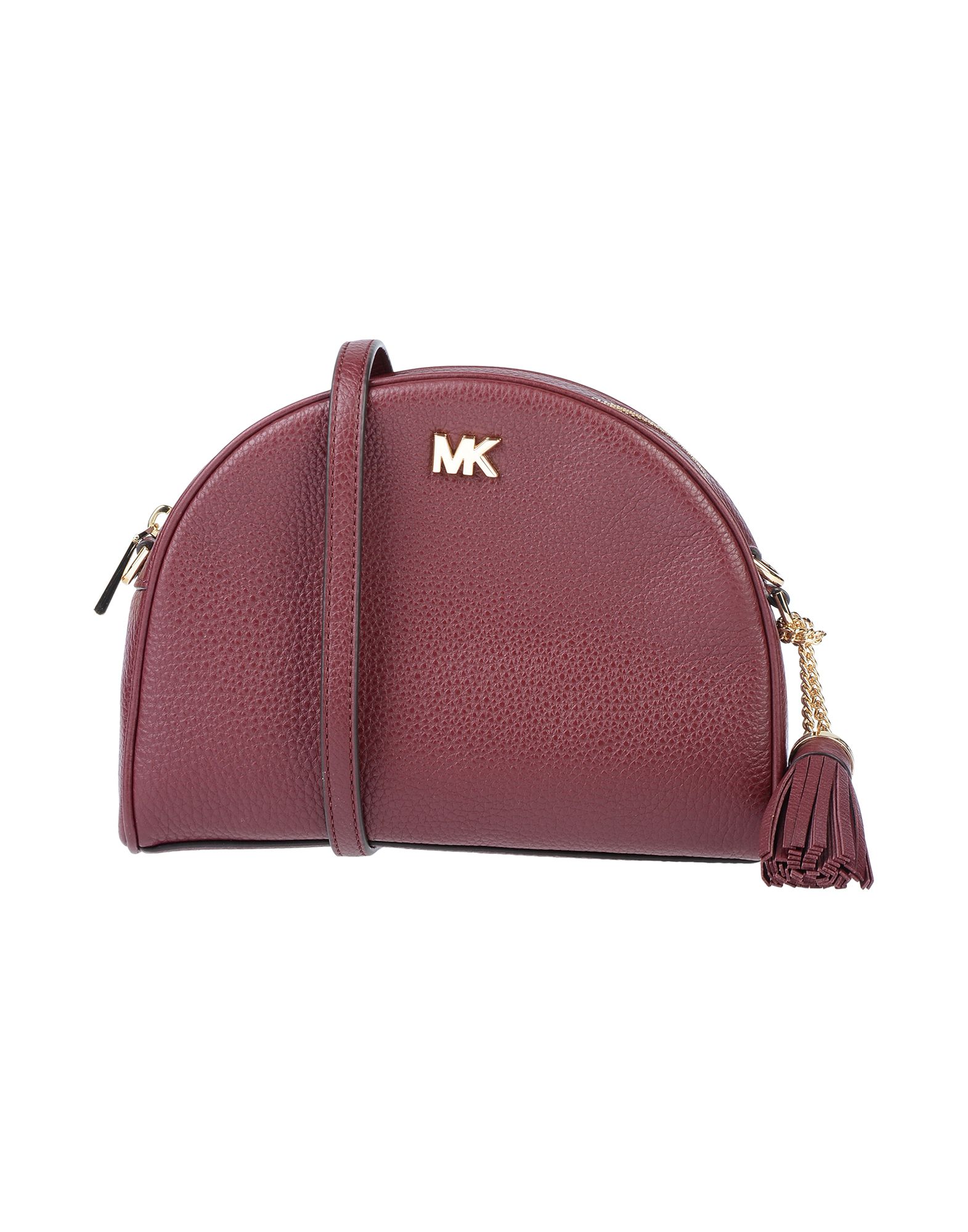 maroon mk purse