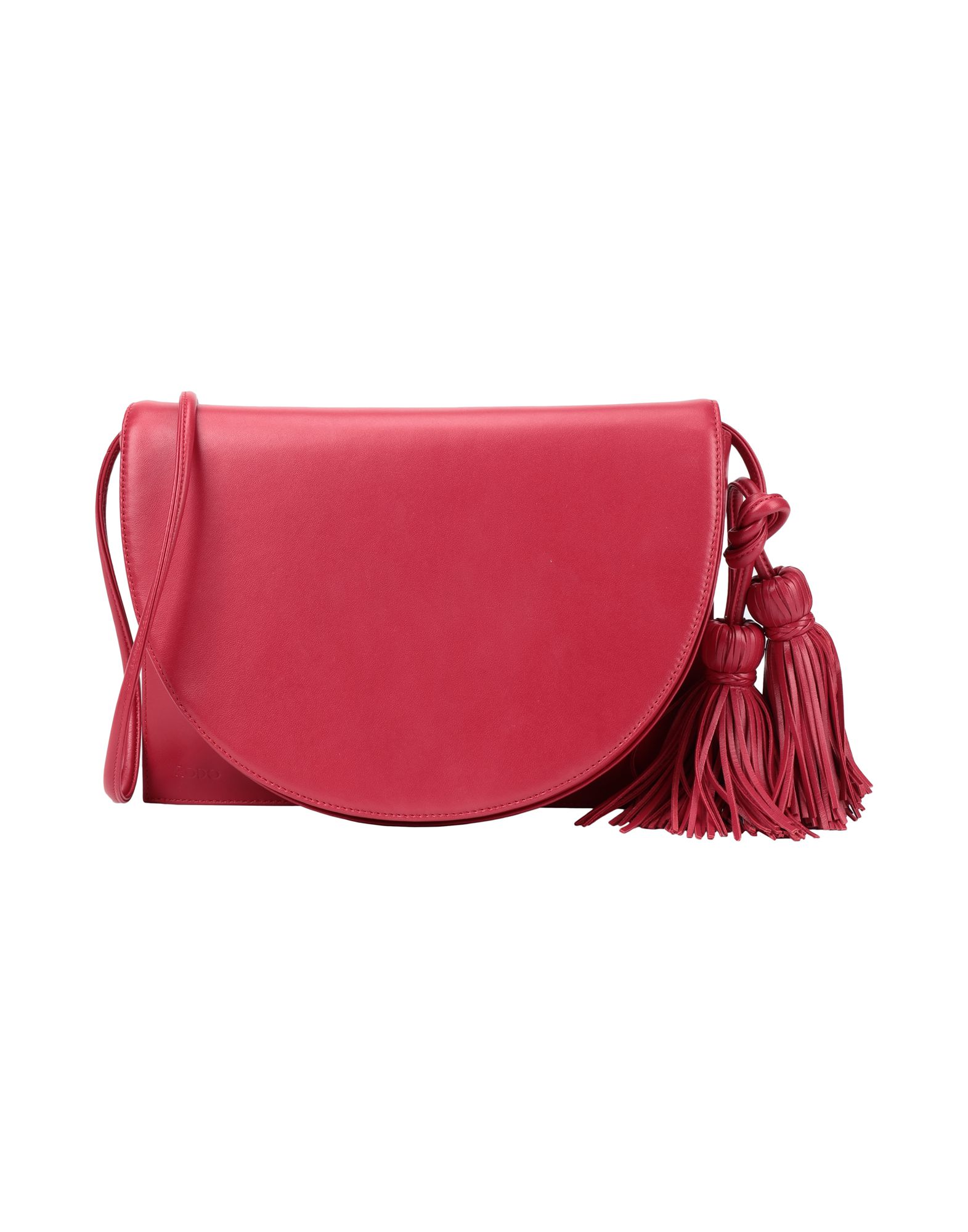Shop Rodo Woman Cross-body Bag Red Size - Lambskin