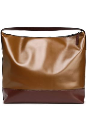 marni two tone leather tote