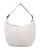 EBARRITO Damen Schultertasche Farbe Hellgrau Gre 1