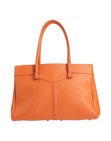 Woman Handbag Orange Size - Leather