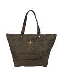 VIVIENNE WESTWOOD ANGLOMANIA Damen Schultertasche Farbe Militrgrn Gre 1