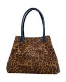 EBARRITO Damen Schultertasche Farbe Braun Gre 1