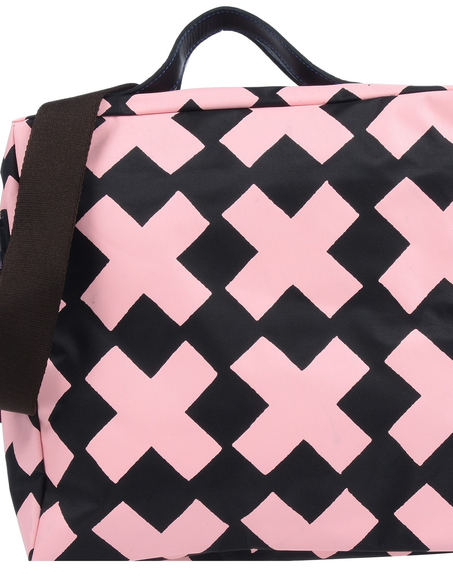 《期間限定セール開催中!》B.BONGIANA レディース ハンドバッグ ピンク 紡績繊維