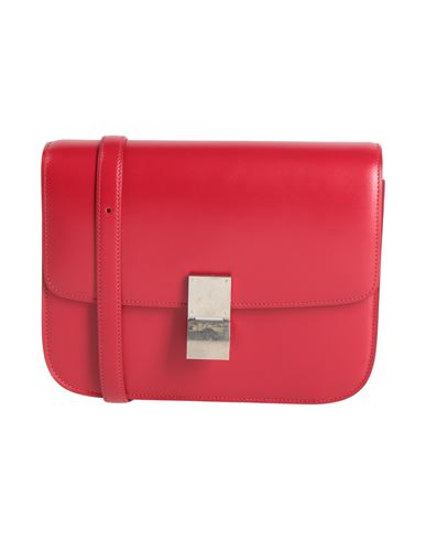 Celine Woman Cross-body Bag Red Size - Calfskin In Red