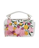 TOSCA BLU Damen Umh�ngetasche Farbe Wei� Gr��e 1