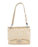 TOSCA BLU Damen Schultertasche Farbe Gold Gr��e 1