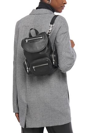 alexander mcqueen leather backpack