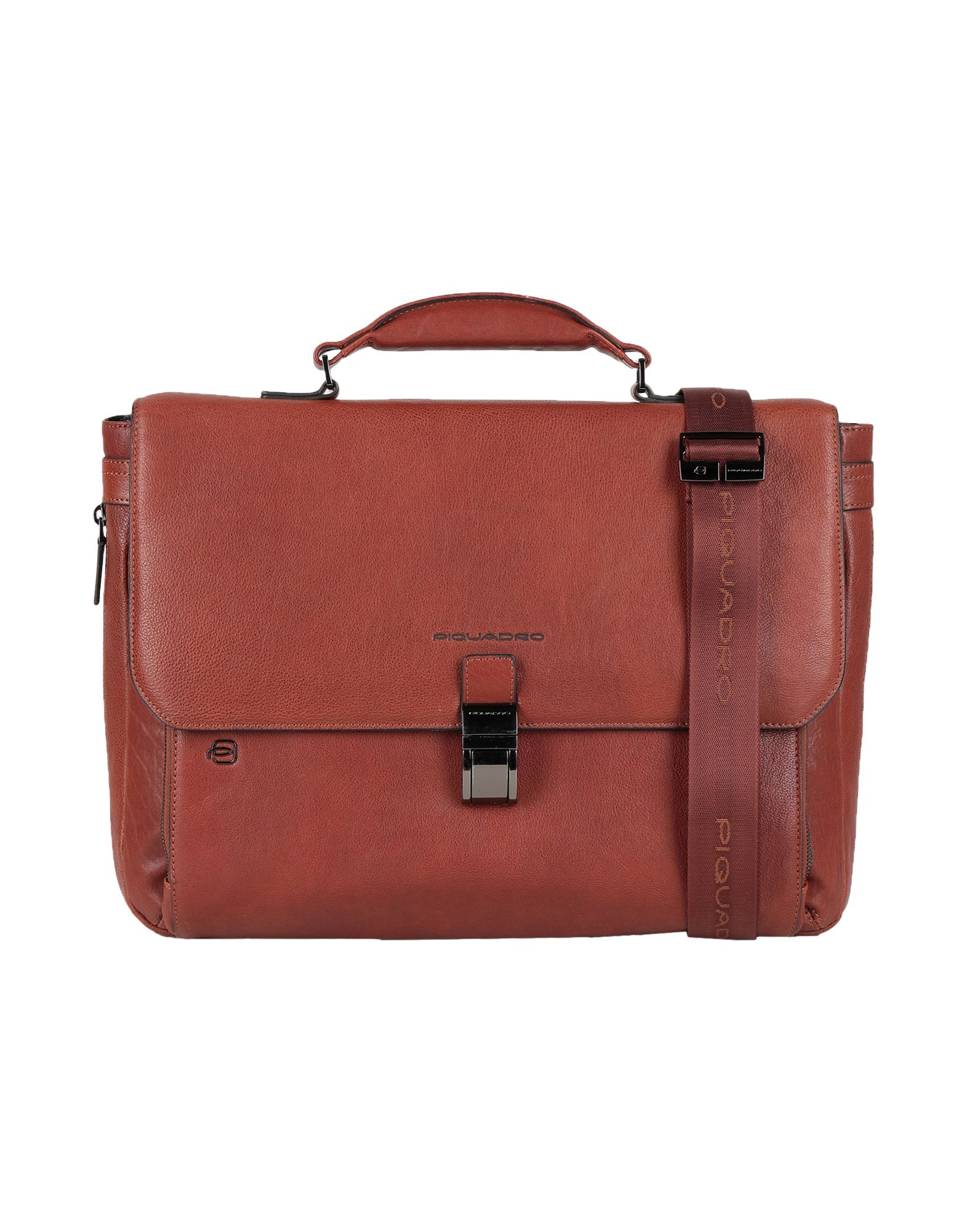 Piquadro Handbags In Tan