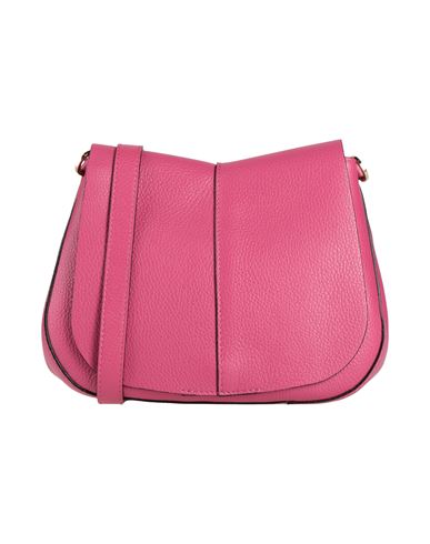 Gianni Chiarini Woman Cross-body Bag Fuchsia Size - Leather In Pink