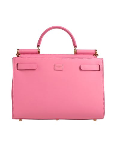 Shop Dolce & Gabbana Woman Handbag Fuchsia Size - Calfskin In Pink