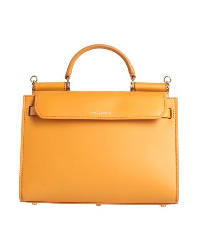 Dolce & Gabbana Woman Handbag Mandarin Size - Calfskin In Orange