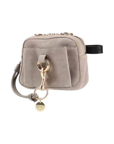 See By Chloé Woman Belt bag Grey Size - Bovine leather, Cowhide