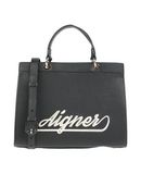 AIGNER Damen Handtaschen Farbe Schwarz Gr��e 1