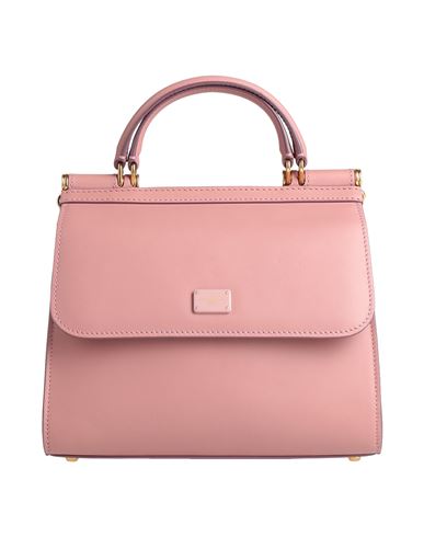 Dolce & Gabbana Woman Handbag Antique Rose Size - Calfskin In Pink