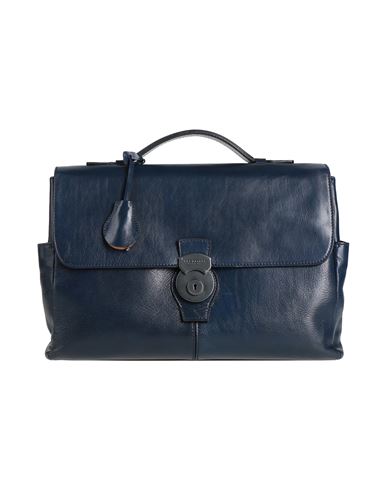 The Bridge Woman Handbag Navy Size - Leather In Blue