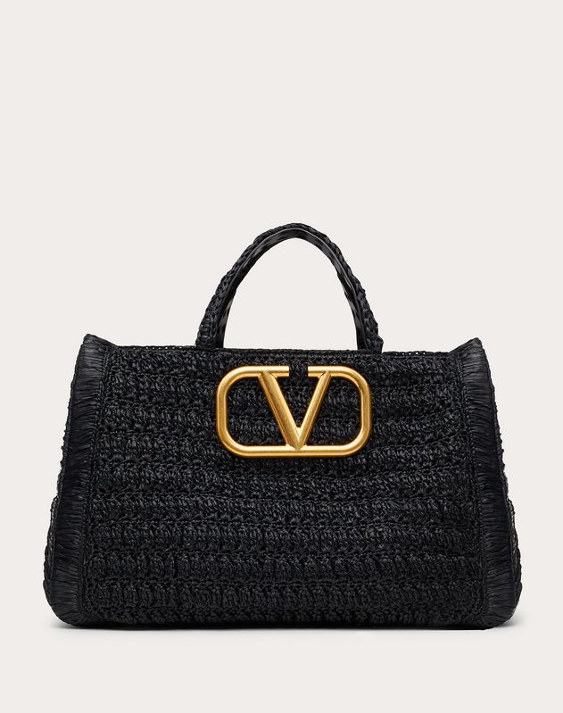 valentino raffia bag