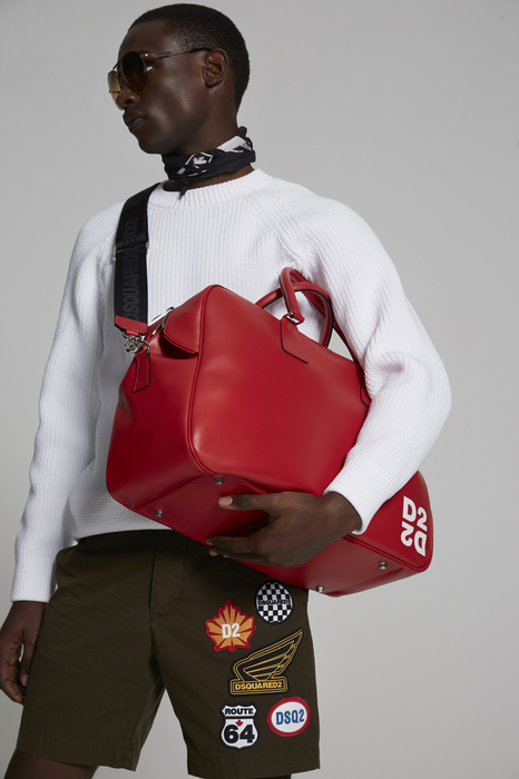 Dsquared2 Men Duffle In Red