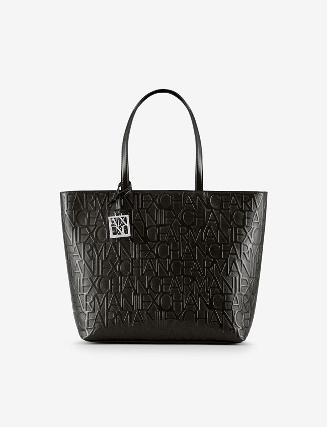 Armani Exchange Tote Nero Poliestere
