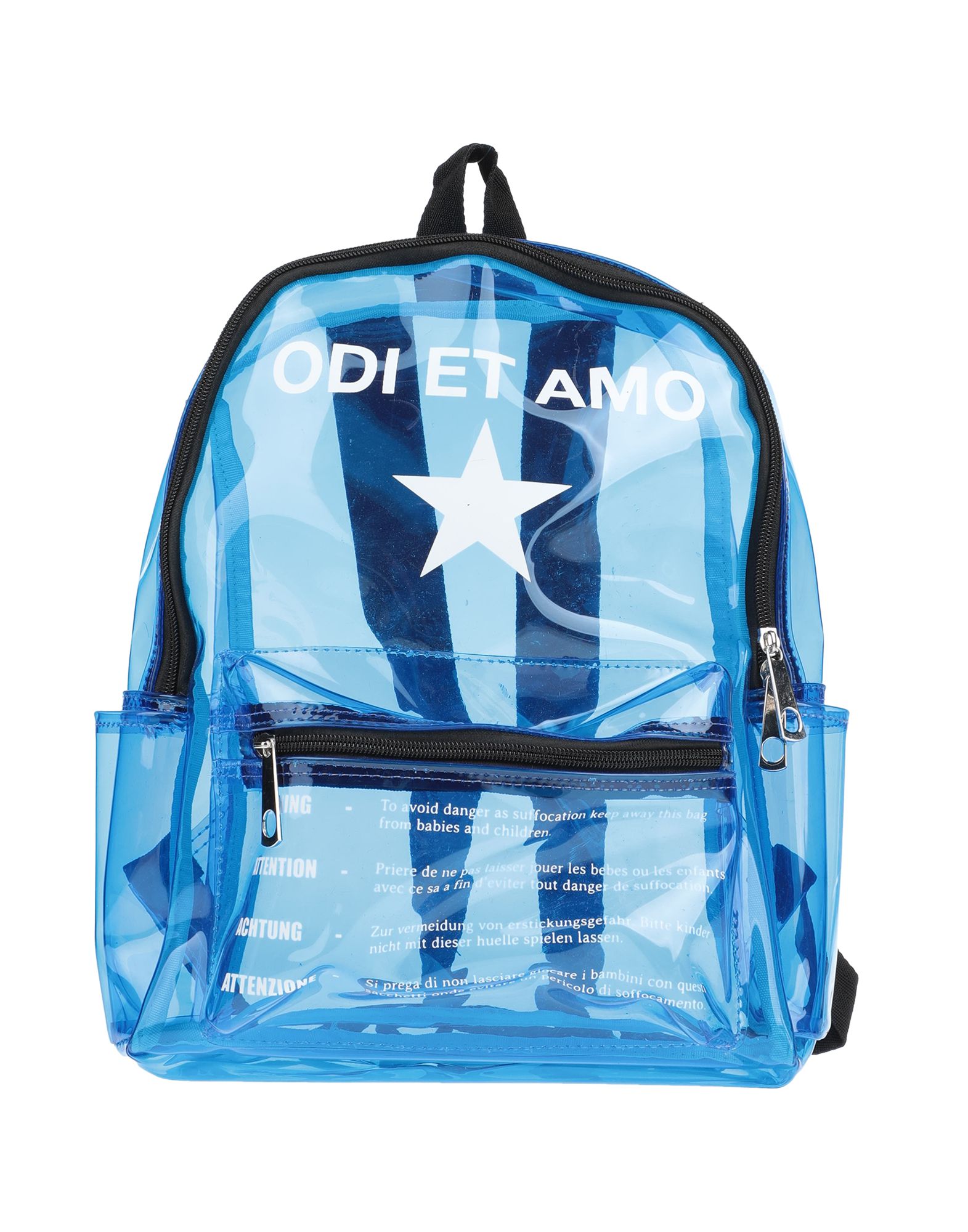 Odi Et Amo Backpacks In Blue