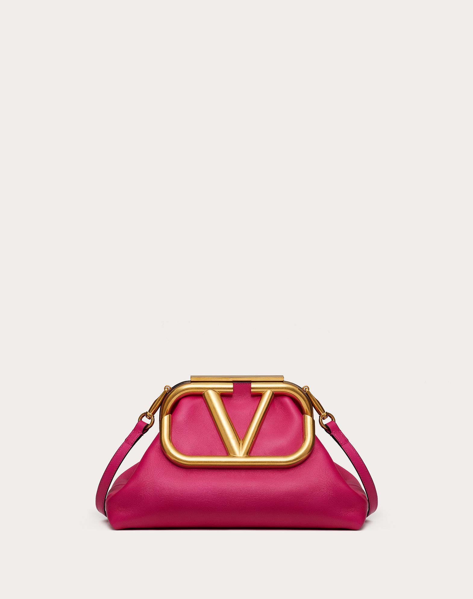 valentino pink clutch bag