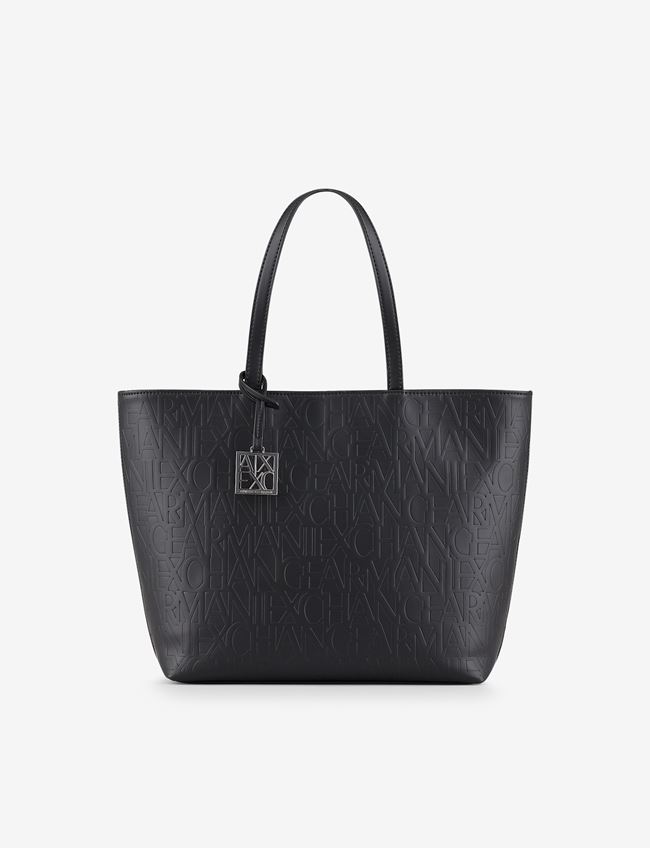 Armani Exchange Tote Nero Poliestere