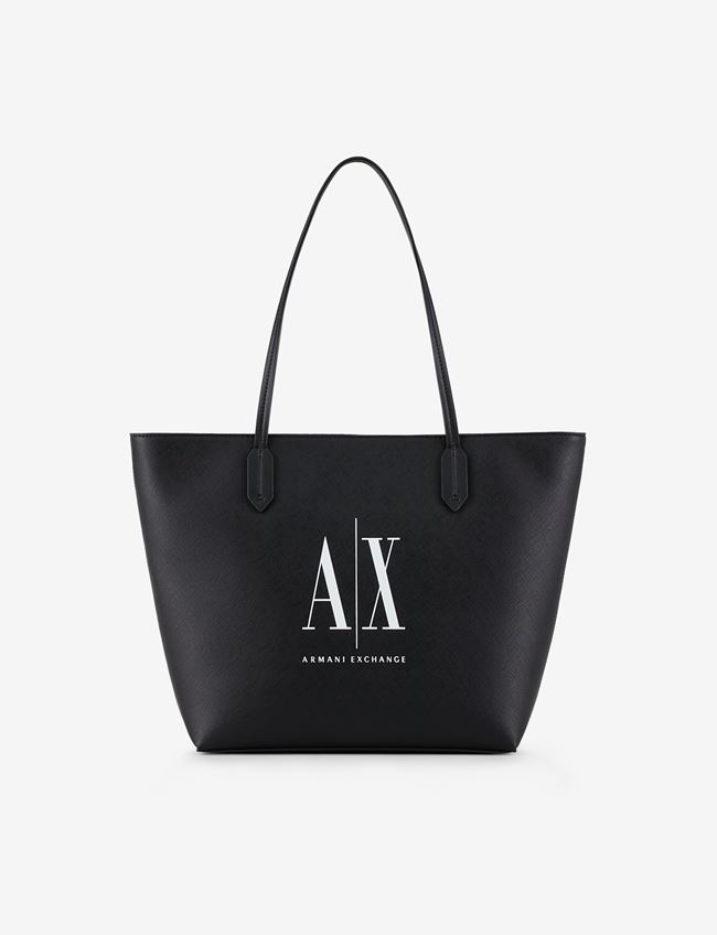 Armani Exchange Tote Nero Poliestere