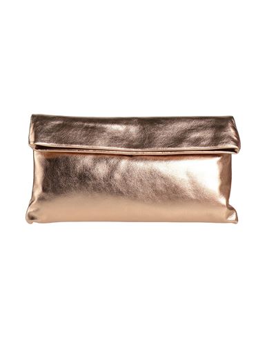 Gianni Chiarini Woman Handbag Copper Size - Soft Leather In Metallic