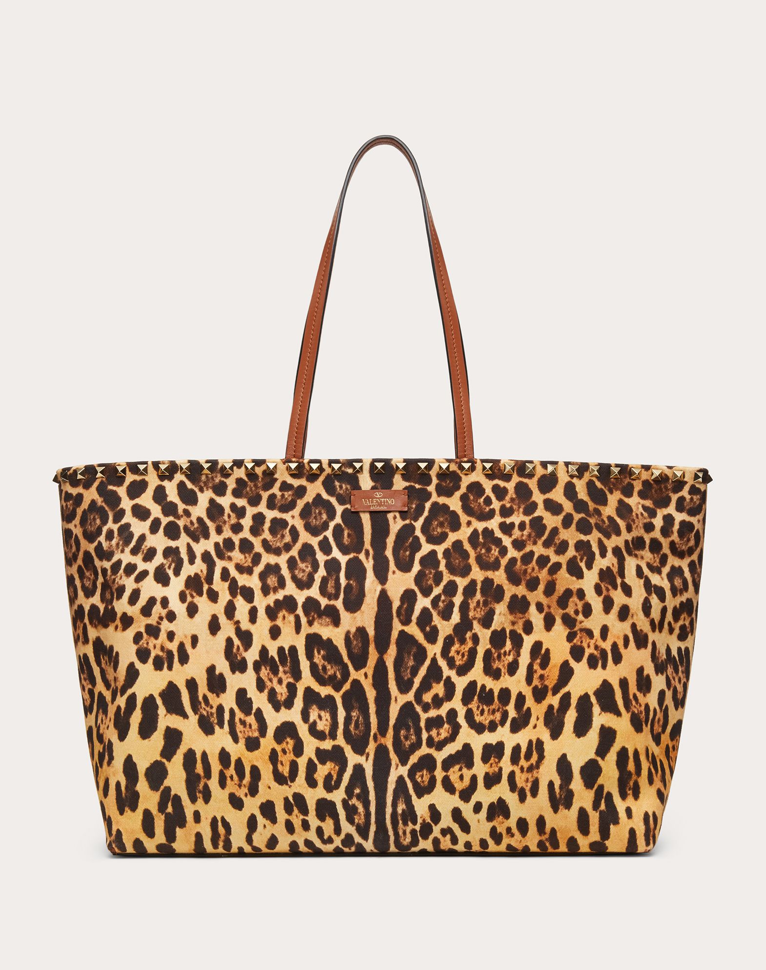 leopard tote