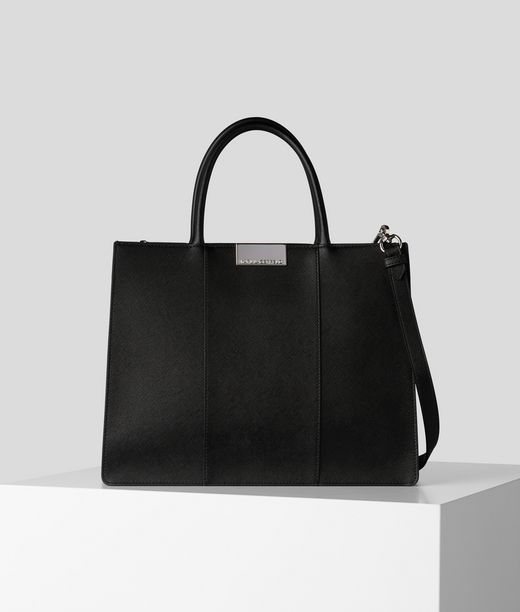 Woman K/mau Tote Black 100% Polyurethane - Size: OneSize