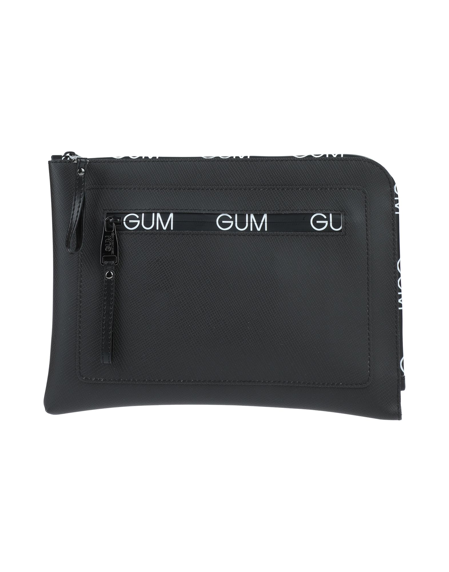《セール開催中》GUM BY GIANNI CHIARINI レディース ハンドバッグ ブラック 紡績繊維
