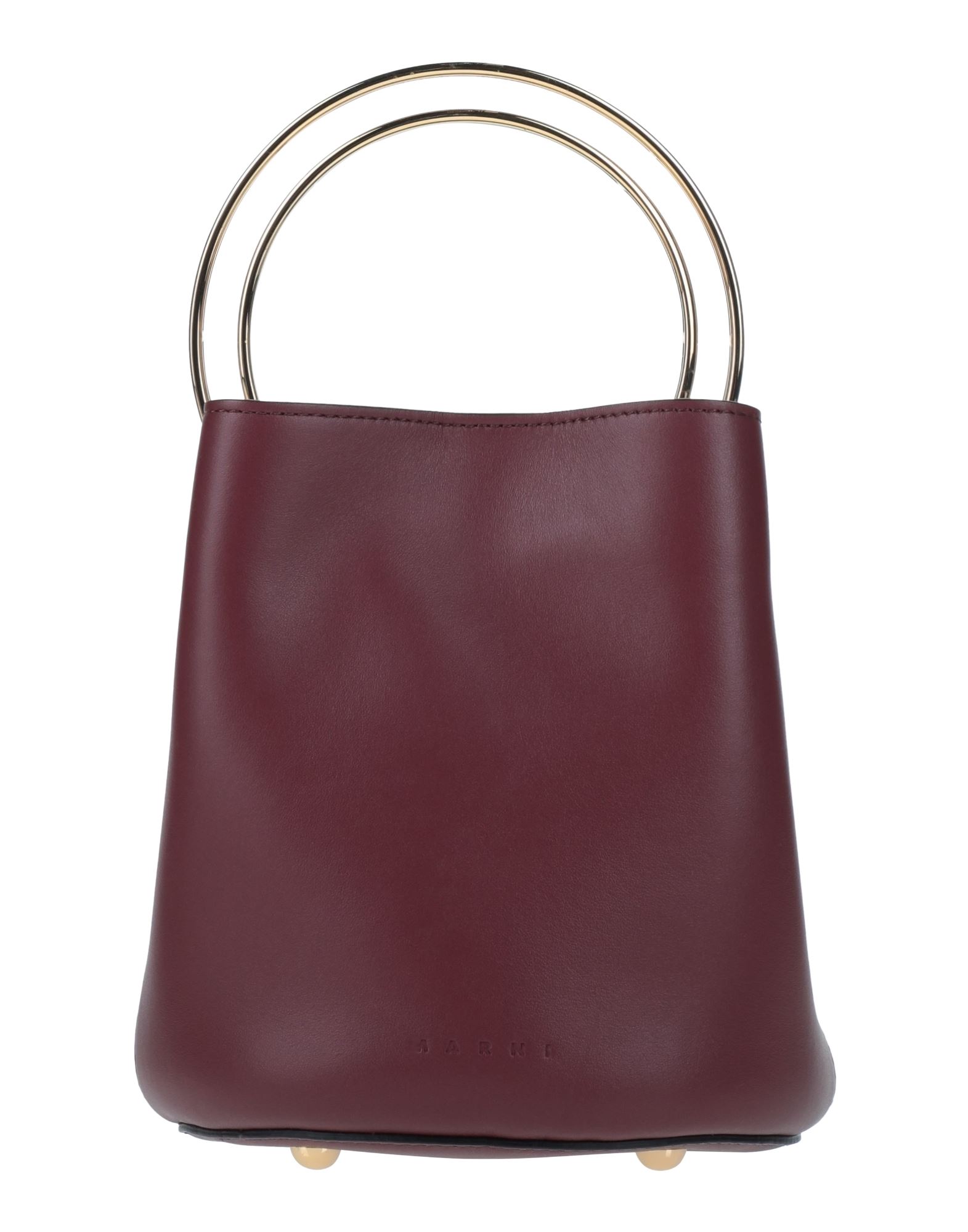 Marni Handbags In Maroon