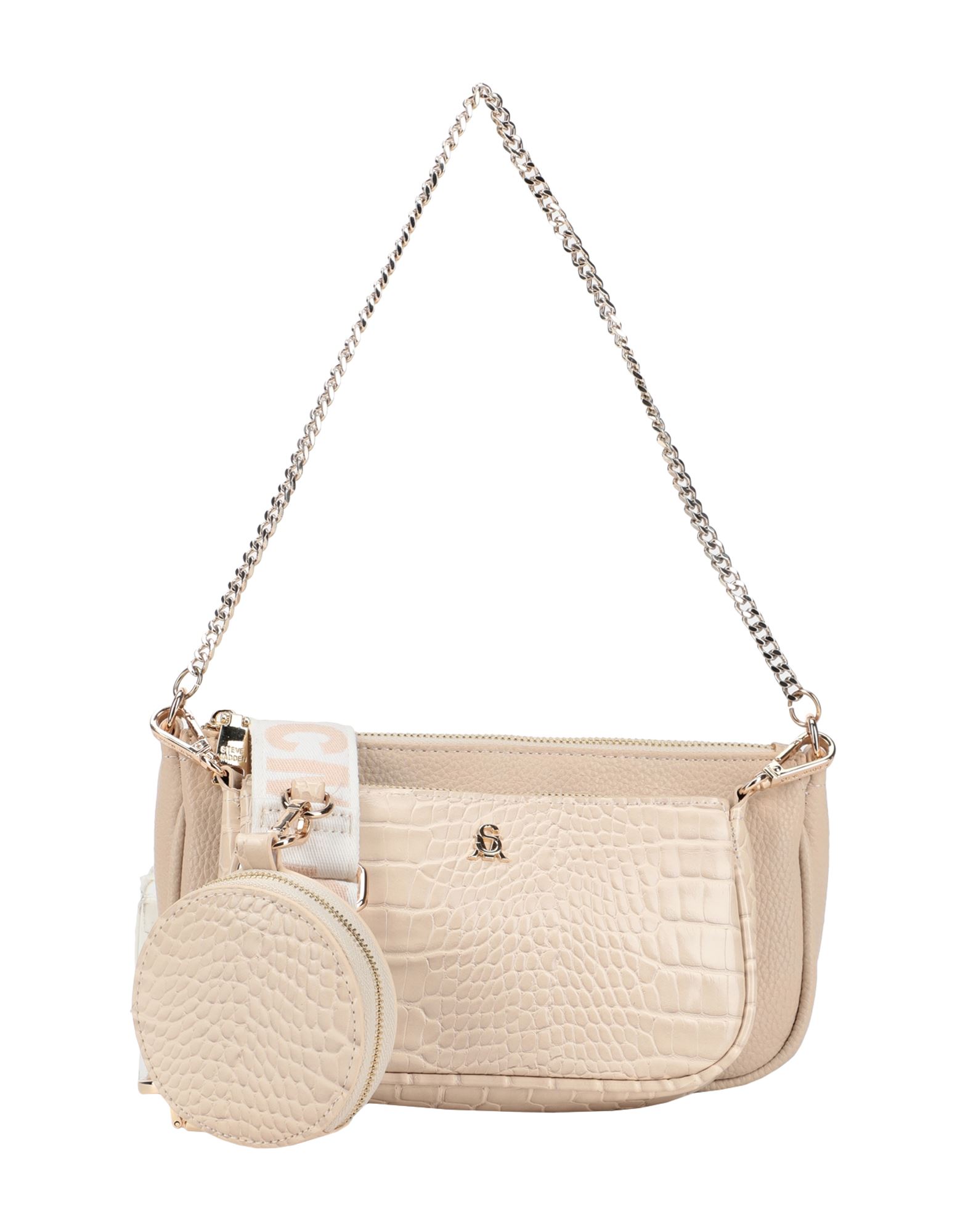 steve madden purse beige