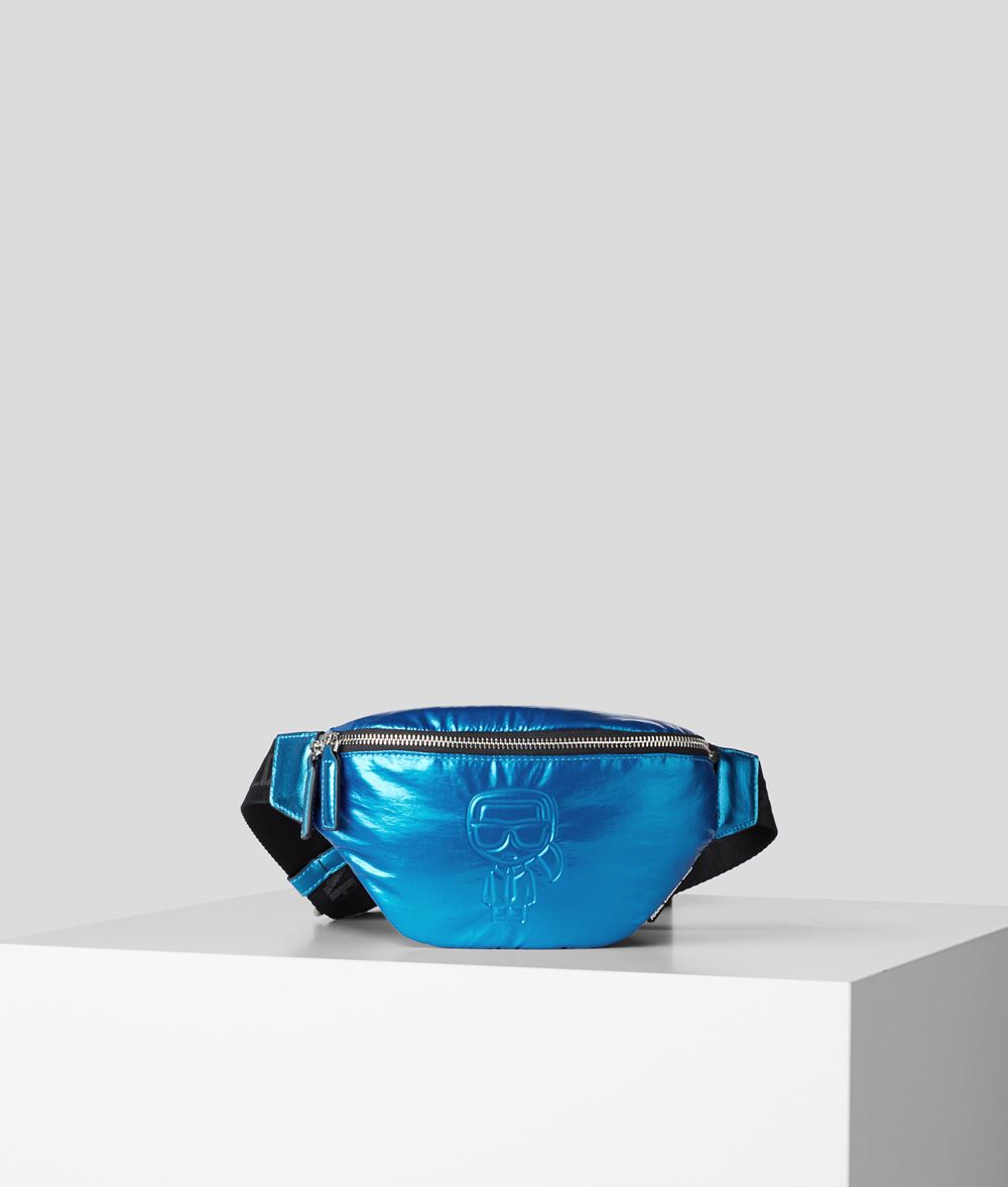 Karl Lagerfeld SAC BANANE K/IKONIK MÉTALLISÉ