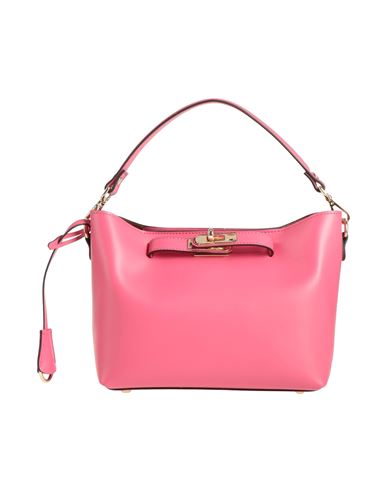Shop Gianni Notaro Woman Handbag Pink Size - Calfskin