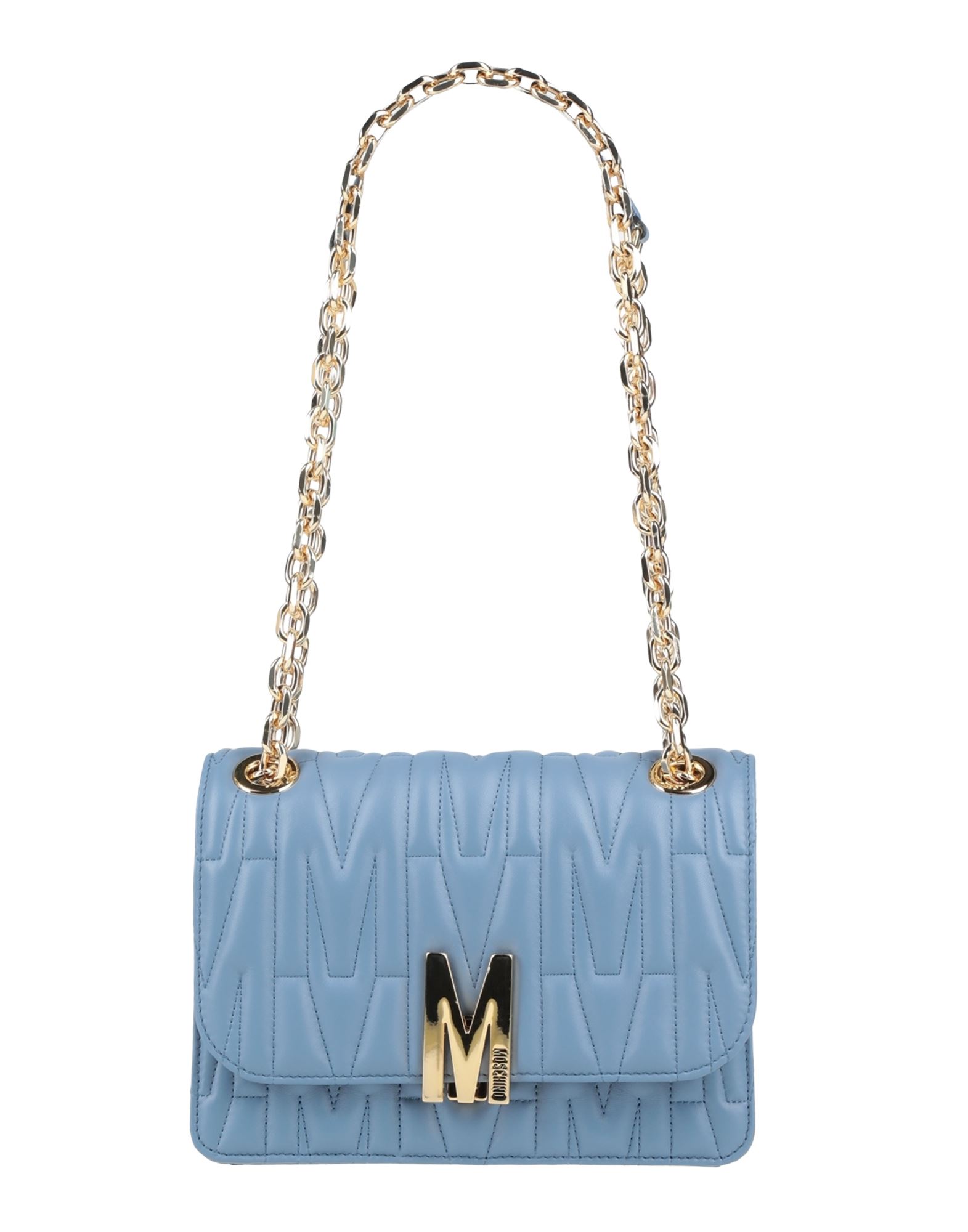 Moschino Handbags In Pastel Blue