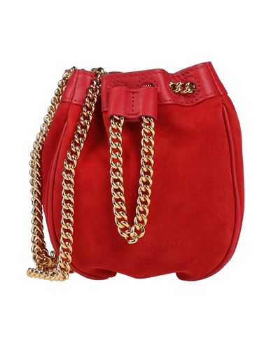 Woman Cross-body bag Red Size - Soft Leather