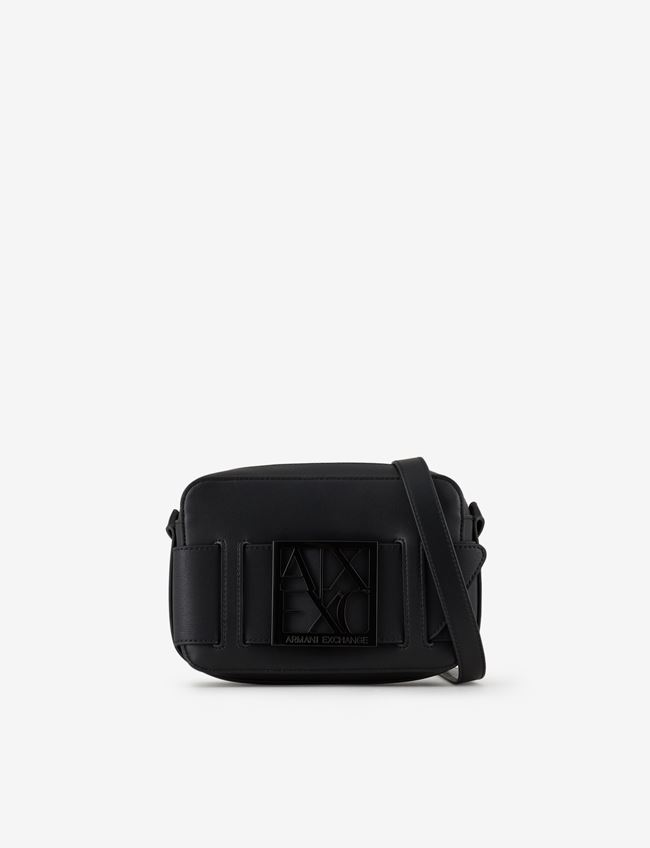 Armani Exchange Borsa A Tracolla Nero Poliuretano