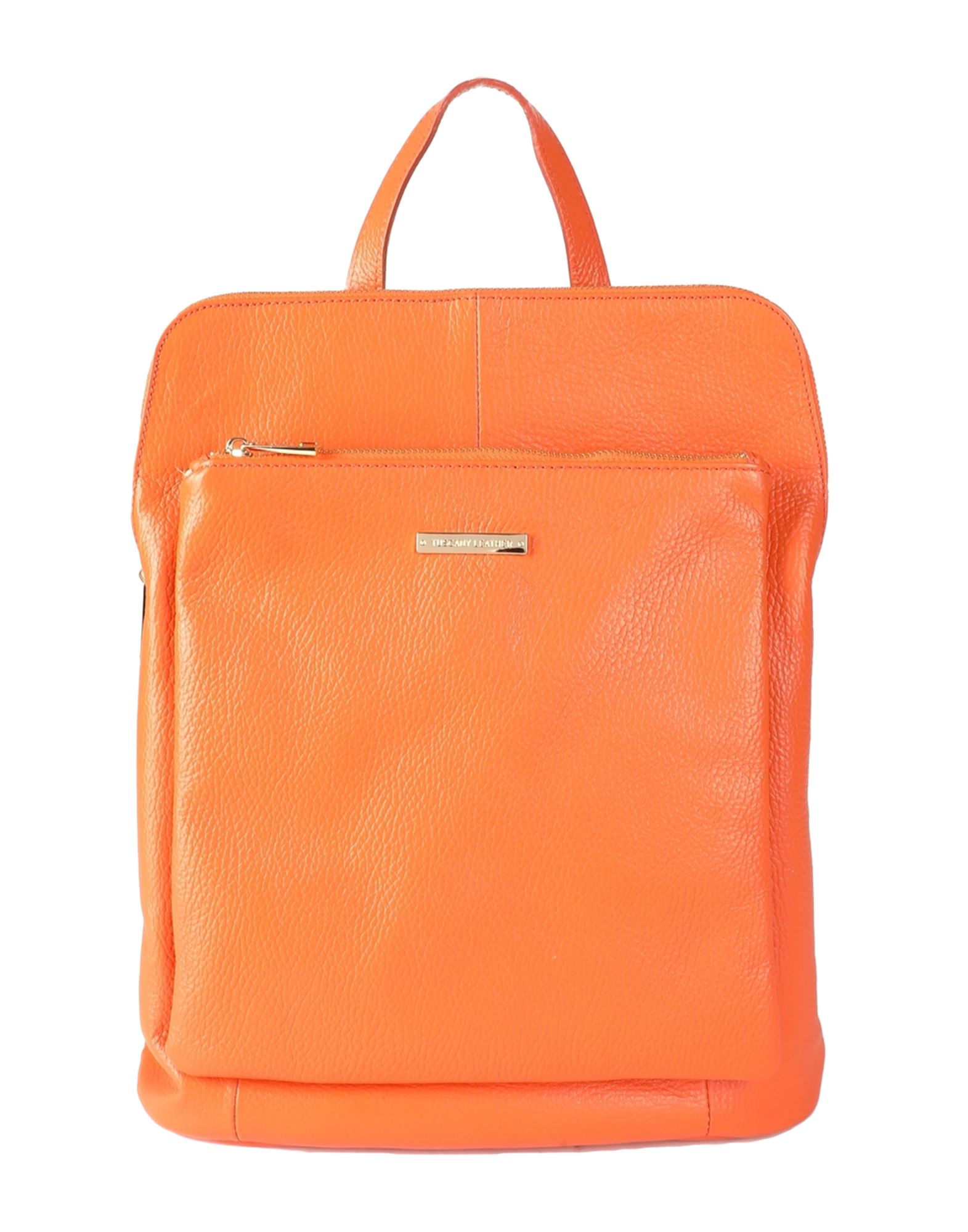 Tuscany Leather Backpacks In Orange