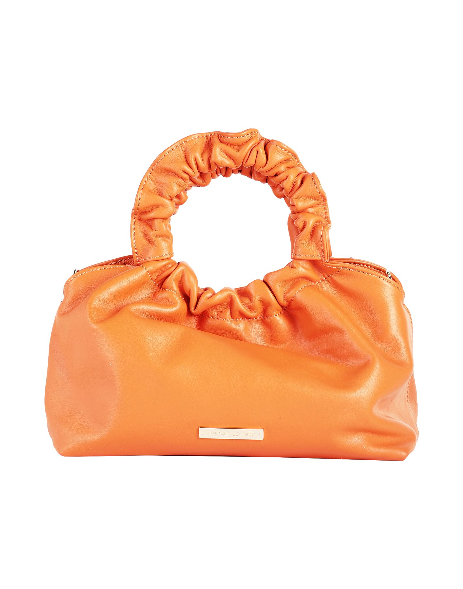 Tuscany Leather Handbags In Orange