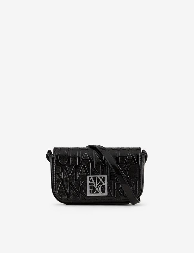 Armani Exchange Borsa A Tracolla Nero Poliestere