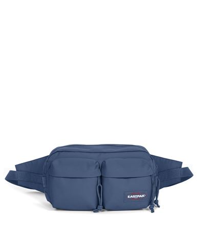 Bumbag Double Black Belt bag Slate blue Size - Polyester