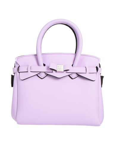 Save My Bag Woman Handbag Lilac Size - Peek (polyether - Ether - Ketone), Polyamide, Elastane In Purple
