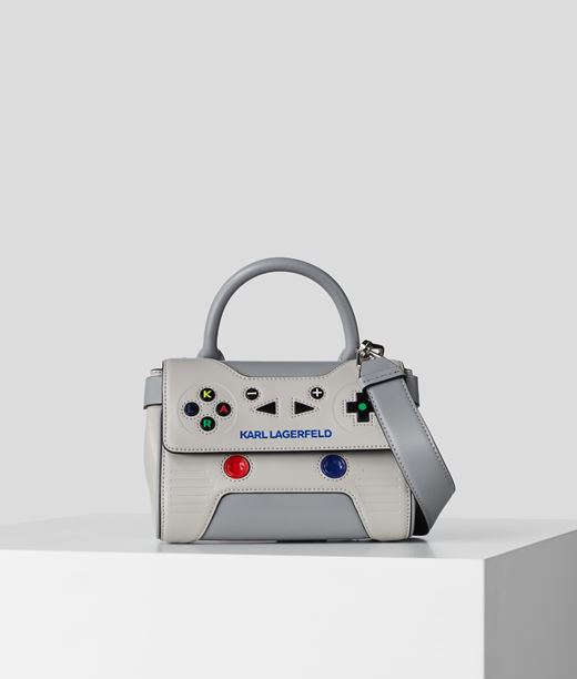 Woman K/ikon Joystick Mini Top-handle Bag Multi 100% Cow leather - Size: OneSize