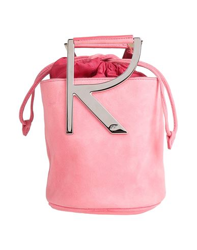 Roger Vivier Woman Handbag Pink Size - Leather In Pink