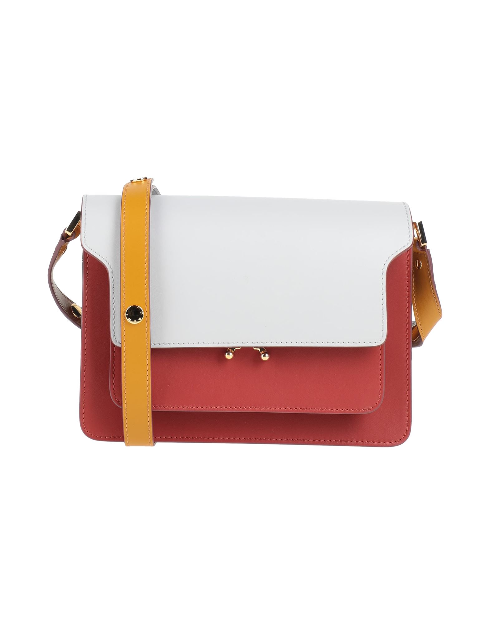 Marni Handbags In Brick Red