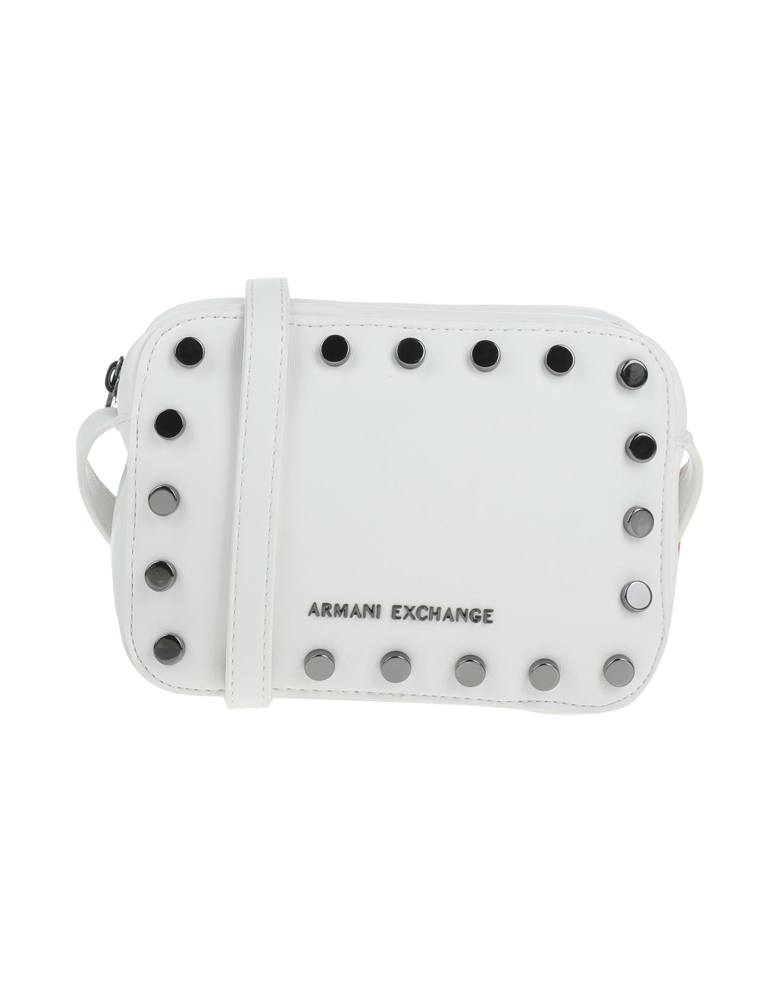 Armani Exchange Handbags In White