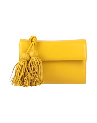 Rodo Woman Cross-body Bag Ocher Size - Lambskin In Yellow